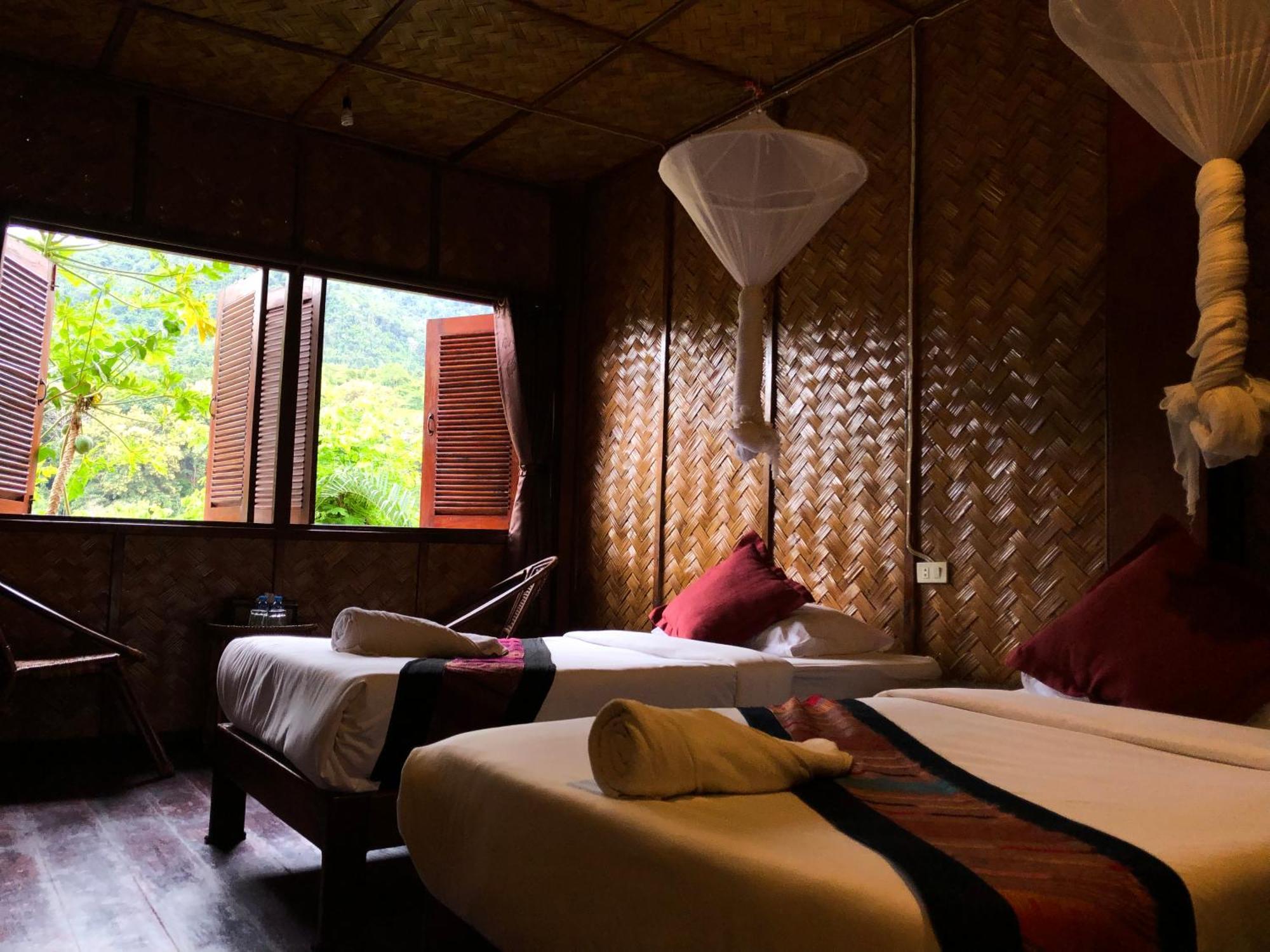 Mekong Riverside Lodge Пакбенг Экстерьер фото