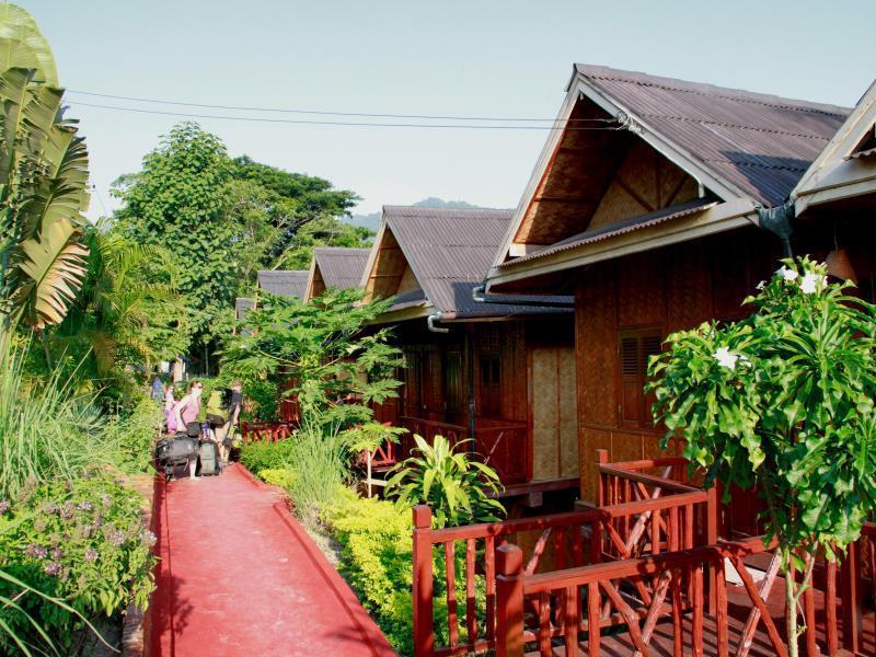 Mekong Riverside Lodge Пакбенг Экстерьер фото