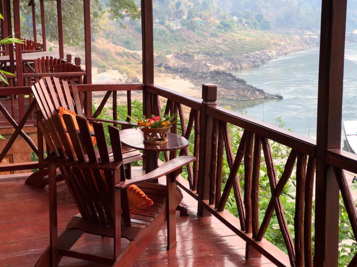Mekong Riverside Lodge Пакбенг Экстерьер фото